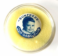 Spanky - Our Gang Club 1&quot; Tin Litho Pinback Button by Sunfreeze (1930&#39;s)  - $18.51