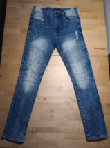 South Pole Jeans Mens 32 x 30 Skinny Y2K 90s  Streetwear Denim MCMXCI - £3.85 GBP