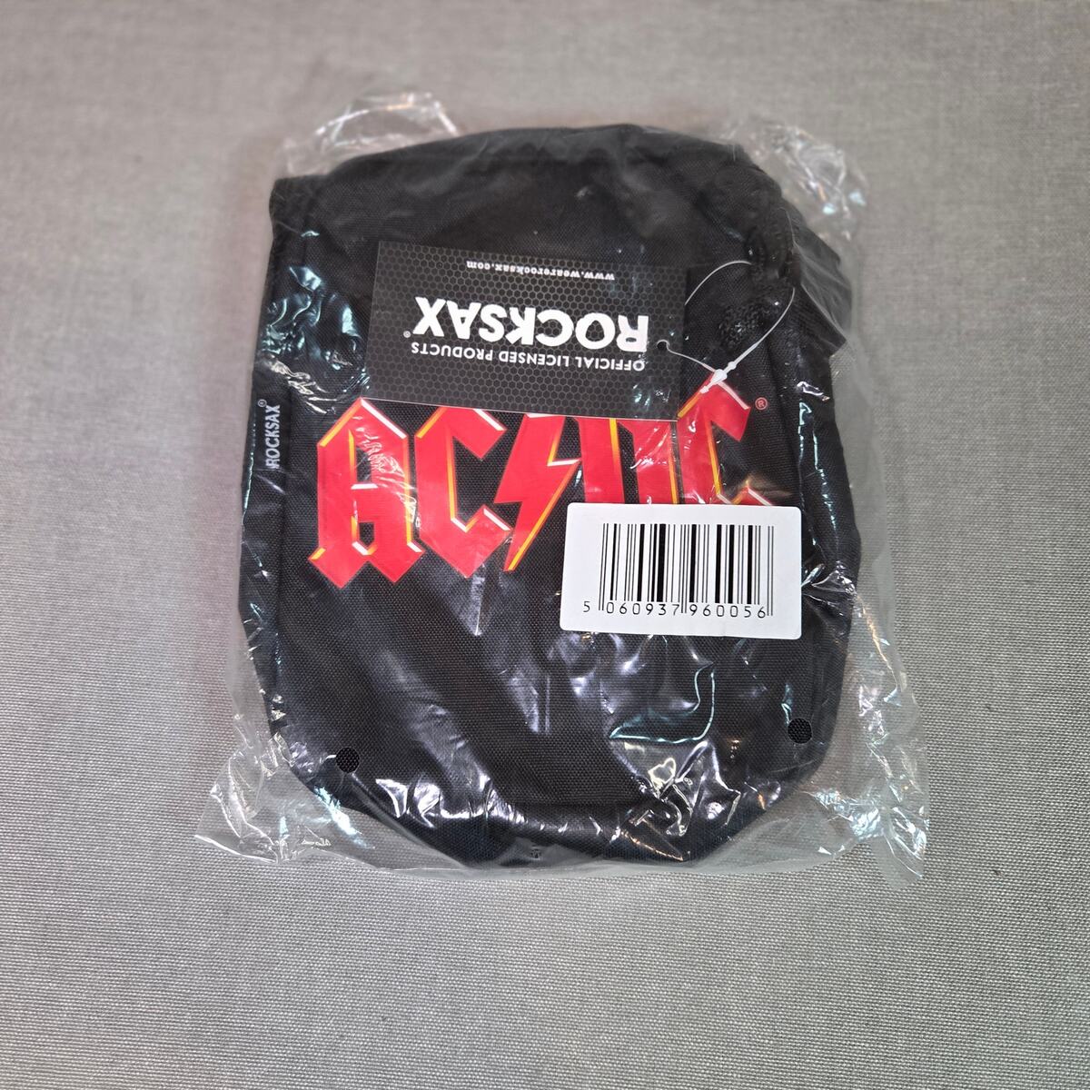 AC/DC Rocksax Crossbody Shoulder Bag NWT 2022 Official Licensed Sealed - $20.99