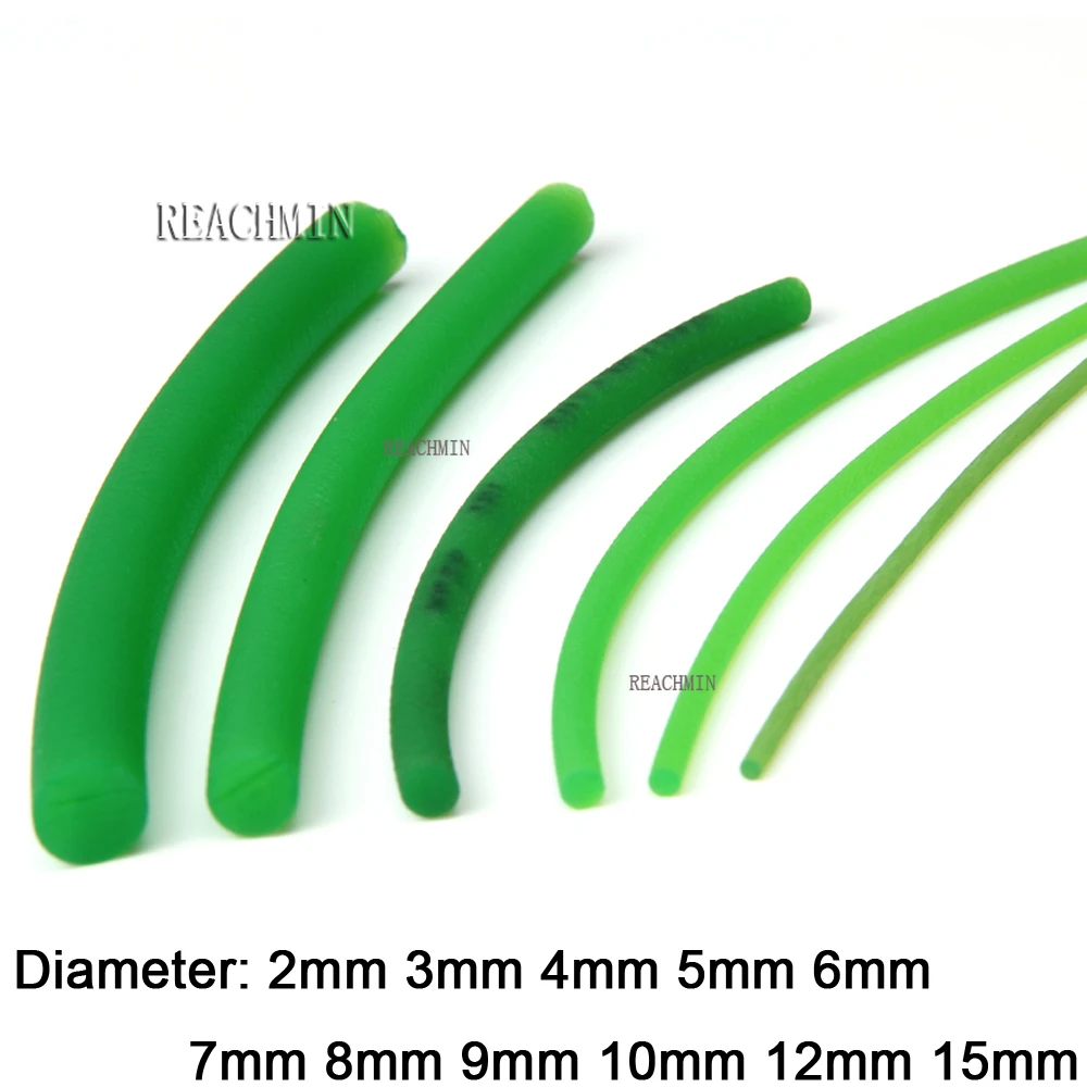 Sporting Green Polyurethane Conveyor Belts Diameter 2/3/4/5/6/7/8/9/10/12/15mm P - £23.90 GBP