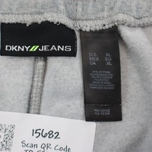 DKNY Jeans Pants Mens XL Gray Drawstring Stretchable Waist Pull On Activ... - $25.72