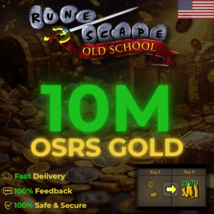 10M GP OSRS Old School RuneScape Gold  | ⚡ Fast Delivery Within ~10 Minu... - $137.99 MXN