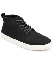 Territory Mens Rove Casual Leather Sneaker Boots Size 12M Color Black - £77.76 GBP