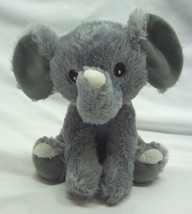 Snuggle Buds by Nicole VERY SOFT &amp; CUTE GRAY ELEPHANT 7&quot; Plush STUFFED A... - £11.80 GBP