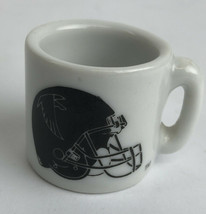 Vintage NFL Mini Coffee Cup Mug Atlanta Falcons  1.25&quot; Collectible Miniature - £7.98 GBP