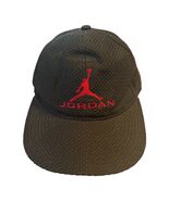 Nike Air Jordan Youth Black Red Jumpman Adjustable Hat Cap - $16.20