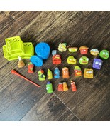 20 pc Mix Lot Grossery Gang  Food Mini Figure Toys And 5 Accessories - $20.58 CAD