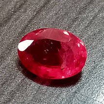 Unheated, Vivid Red Spinel, Myanmar Spinel, 0.45 Cts., Myanmar Red Spinel, Old B - £159.84 GBP