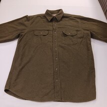 C.E. Schmidt Workwear RN#129746 Men's Brown Cotton Heavyweight Shirt Size XLT image 13