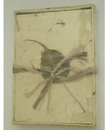 Handcrafted Buttercream Journal Petals and Grass with Matching Box 5 1/4... - $23.07 CAD