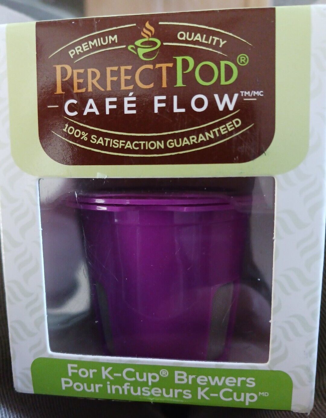 Perfect POD K11200 Cafe-Flow Coffee Pod Refillable Filter Cup - Purple/S... - $9.16