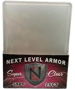 NEXT LEVEL ARMOR Super Clear Top Loaders 55pt Pack of 25 Protective Sleeve - $13.92 CAD