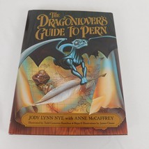 Dragonlover&#39;s Guide to Pern HCDJ 1989 Anne McCaffrey Jody Nye Illustrated SciFi - £7.63 GBP