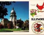 Illinois Capitol Building Springfield IL Postcard PC526 - £3.91 GBP