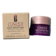 Clinique Smart Clinical Repair Lifting Face &amp; Neck Cream Mini Size 0.17oz - $15.61