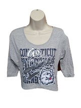 University of Connecticut Go Huskies Womens Size 10 Gray Long Sleeve TShirt - £11.76 GBP