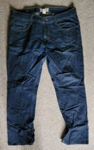 American Rag Jeans Size 36x30 Dark Slim Straight Clark Fit Casual Nice - $14.99