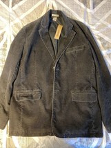 dkny blazer Large Black Corduroy - £39.56 GBP