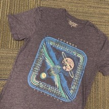 Lucky Brand Journey Departure Graphic T-Shirt Mens Small Band Tee - $14.99