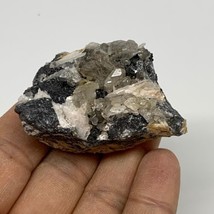 101.8g, 2&quot;x1.2&quot;x1.3&quot;, Barite With Cerussite on Galena Mineral Specimen, ... - $19.79
