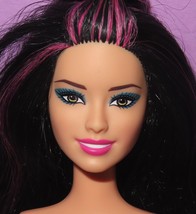 Barbie Fashionistas Raquelle Mattel Fashionista Poseable Articulated 2012 Blue - £19.48 GBP
