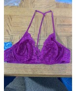 Free People Womens Purple Bra Size 36B-Brand New-SHIPS N 24 HOURS - $833.40 MXN
