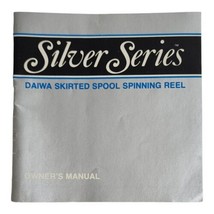 Daiwa Skirted Spool Spinning Vintage Fishing Reel Owners Manual - £7.60 GBP