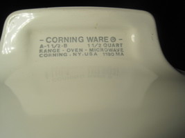 Four (4) 1 1/2Qt Cornflower Casseroles  Corning Ware 7&quot; x 7&quot; Square With... - $60.00