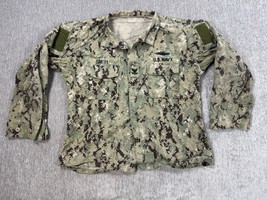 U.S. Navy Blouse Working Uniform Type III NWU Mens Large Reg Military Di... - $926.53 MXN