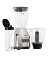 Oster 3-in-1 Kitchen System 700 Watt Blender with Blend-N-Go Cup in Chrome - $129.02 CAD
