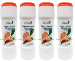Lot 4 x 17.6oz G.Scents Carpet &amp; Room Refreshening Powder Hawaiian Bay B... - $36.62