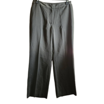 Brown Pinstripe Dress Pants Size 6 Petite  - £19.46 GBP