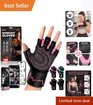 Lightweight and Comfortable Women’s Workout Gloves for Weightlifting &amp; C... - $16.78