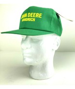 John Deere Goodrich Green Cap Hat Snapback K Products Farmer Ag Made in ... - £9.41 GBP
