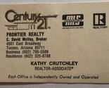 Vintage Century 21 Realty Business Card Ephemera Tucson Arizona BC10 - $3.95