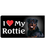 I LOVE MY ROTTIE LICENSE PLATE - £24.04 GBP