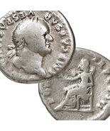 VESPASIAN / Return of Peace "Pax" Vanquishing the Jewish Revolt 70 AD Ro... - $141.55