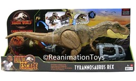 Jurassic World Camp Cretaceous Stomp &#39;N Escape Tyrannosaurus Rex T-Rex Dinosaur - £120.63 GBP