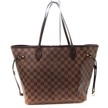 Louis Vuitton Neverfull MM Tote Bag Damier Canvas Ebene - £1,901.12 GBP