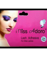 MISS ADORO LASH ADHESIVE FOR STRIP LASHES CLEAR Eyelash Glue 7g MADE IN USA - €1,70 EUR