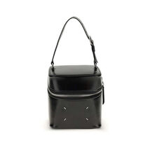 Margiela Black Calf Leather Bos Taurus Shoulder Bag Women - $1,043.99
