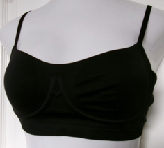 Calvin Klein Black Bonded Flex Balconette Bralette Wire Free Size Medium... - $24.80 CAD
