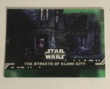 Star Wars Rise Of Skywalker Trading Card #86 Streets Of Kijimi City Green - $1.97