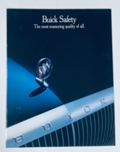 1992 Buick Safety Dealer Showroom Sales Brochure Guide Catalog - £7.46 GBP