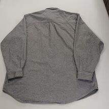 Moose Creek RN#116636 Men's Gray Cotton Heavyweight Long Sleeve Shirt Size XL image 2