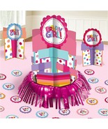 Birthday Girl Table Decorating Kit Centerpiece Party Supplies 3 Pc + Con... - €6,88 EUR