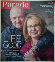 Mark Kelly, Gabby Giffords, Katherine Heigl @ PARADE Las Vegas Mag Feb 2017 - £3.15 GBP
