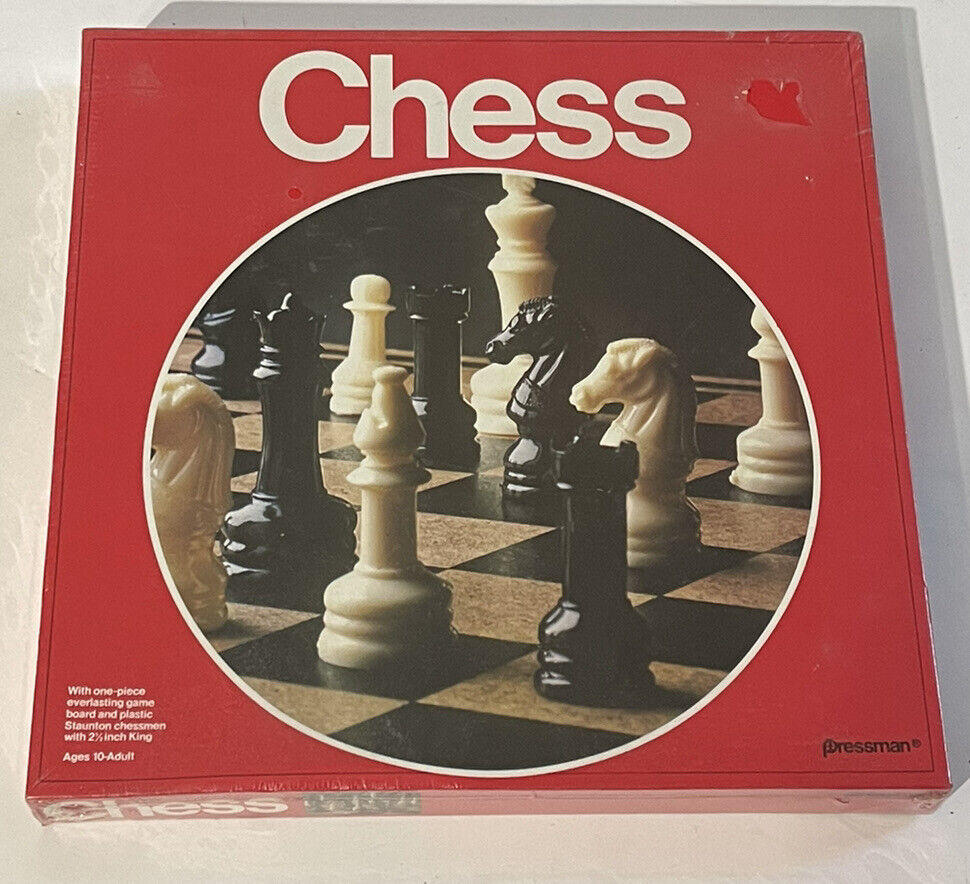 Vintage 1978 Pressman Chess #2024 Complete Set Brand New Sealed - $20.68