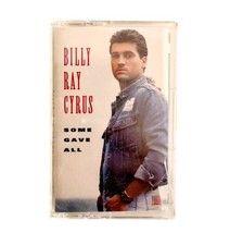 Billy Ray Cyrus Some Gave All 1992 Cassette Tape Vintage Country CBX6 - $19.99