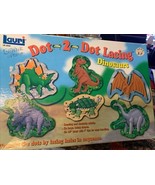 Vintage Lauri Dot-2-Dot Lacing Dinosaurs - $33.63 CAD